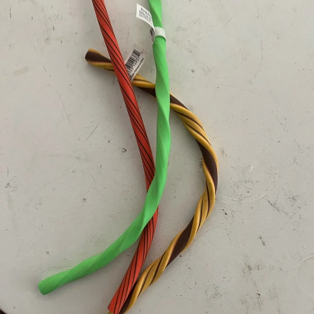 Colorful Twisted Rope erasers Set